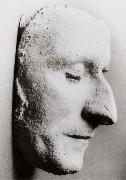 Thomas, His death mask in his alma mater